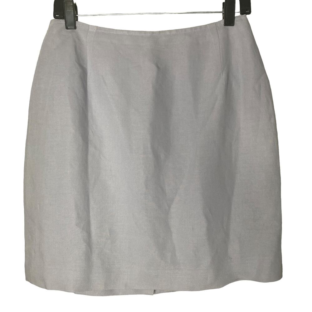 Philippe Adec Skirt Womens Size 10 Lilac Purple Knee Length